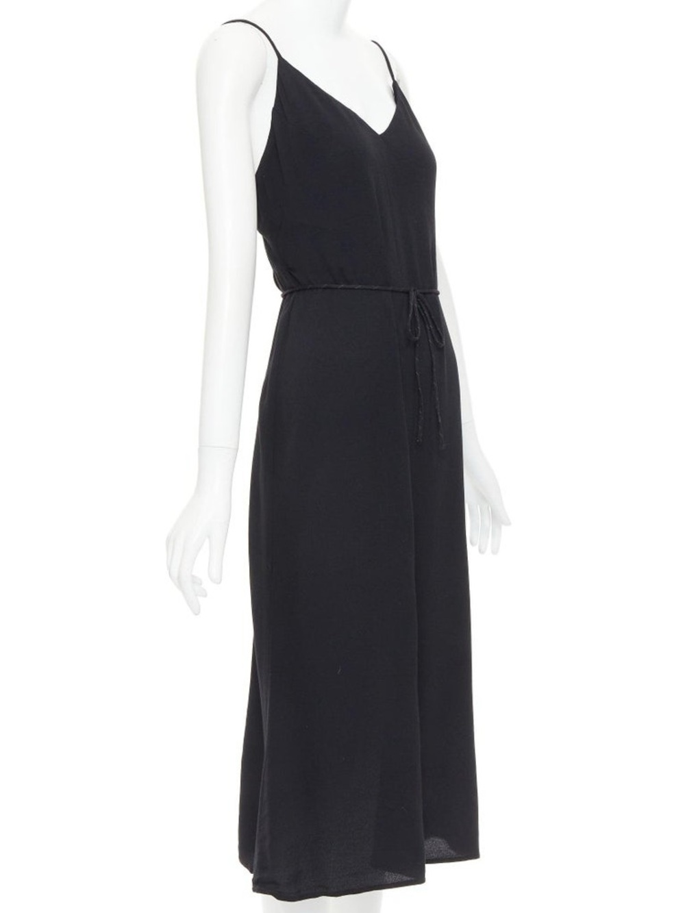 Reformation Tie Waist Open Back Midi Dress